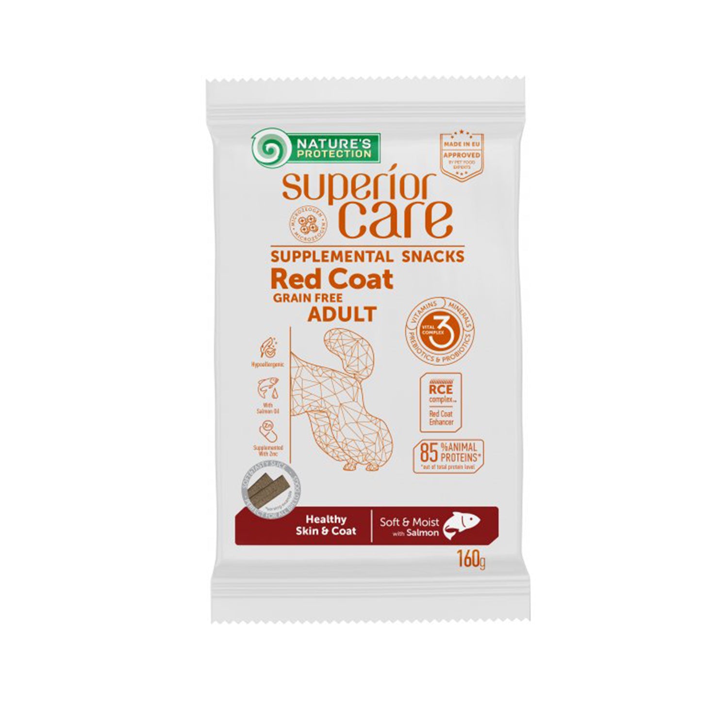 Nature's Protection Snack Red Coat Healty Skin & Coat GF